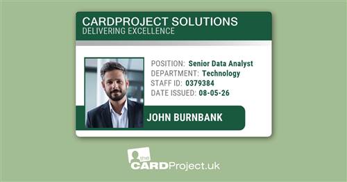 Staff ID Card Design 18